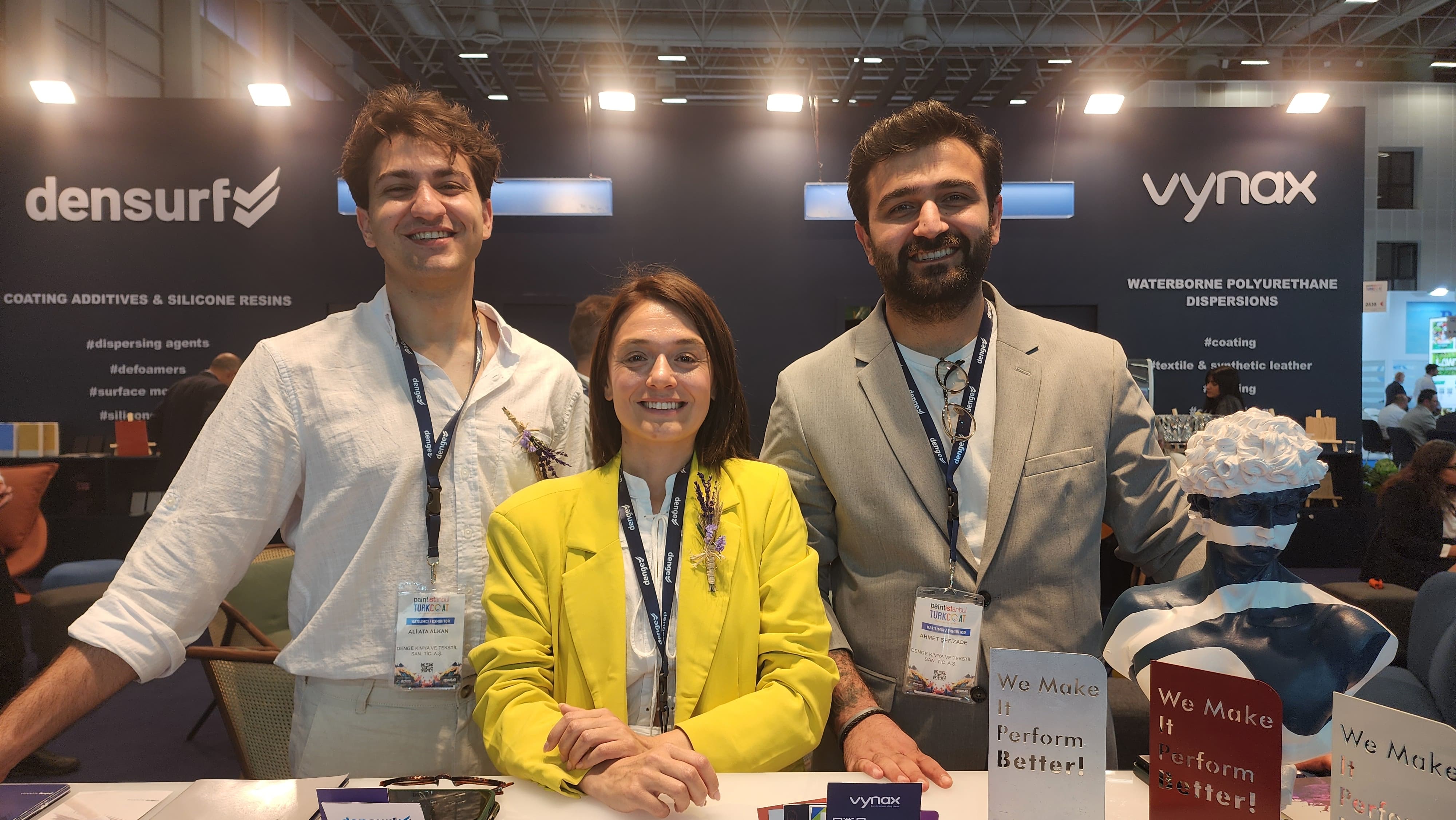 Densurf is the registered trademark of Denge Kimya, which continues its activities to provide innovative and differentiated solutions for the paint and coatings industry.