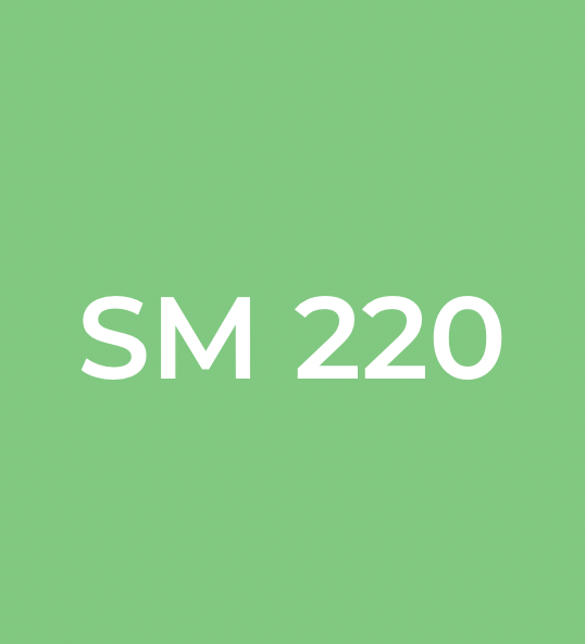 SM 220 - VOC free