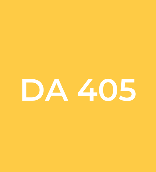 DA 405 - VOC free